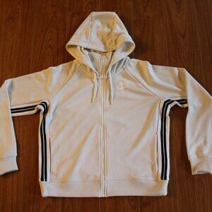 Nike Full Zip Hoodie with Side Stripes-Long Sleeves Womens Activewear size M